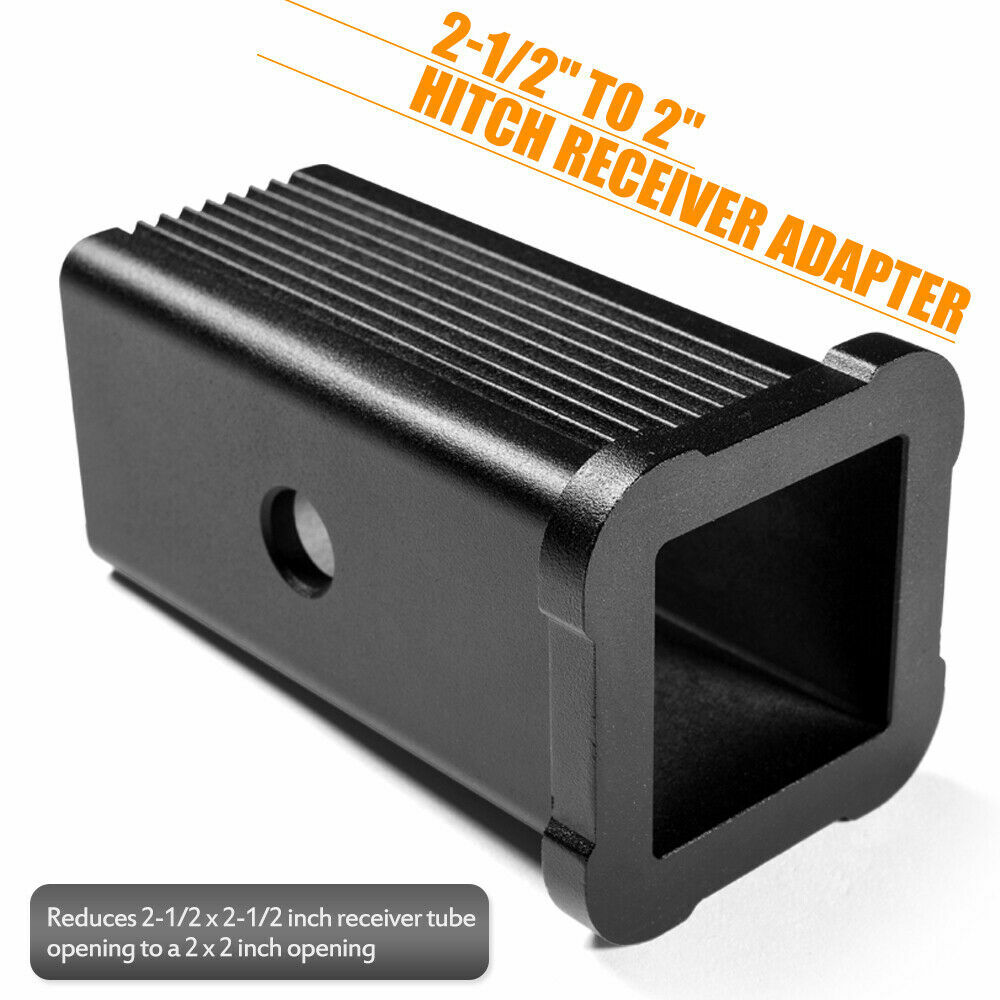 2-1/2"-2" Hitch Reducer Trailer Truck Hitch Adapter for Ford GMC Dodge Pickup