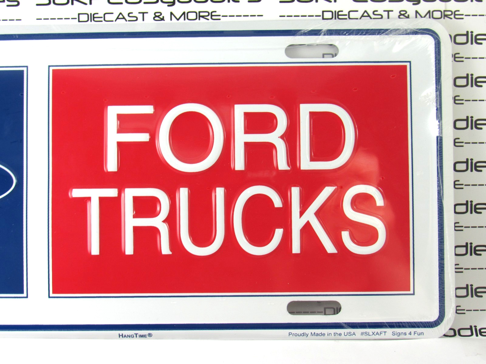 Classic FORD TRUCKS F150 F250 6"x 12" License Plate Tag EMBOSSED Stamped Metal