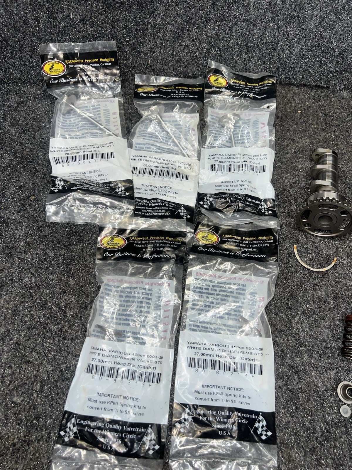 🔥FULLY PORTED🔥 07 Yamaha YFZ450 YFZ 450 Cylinder Head & Camshaft Case 🔥 #563