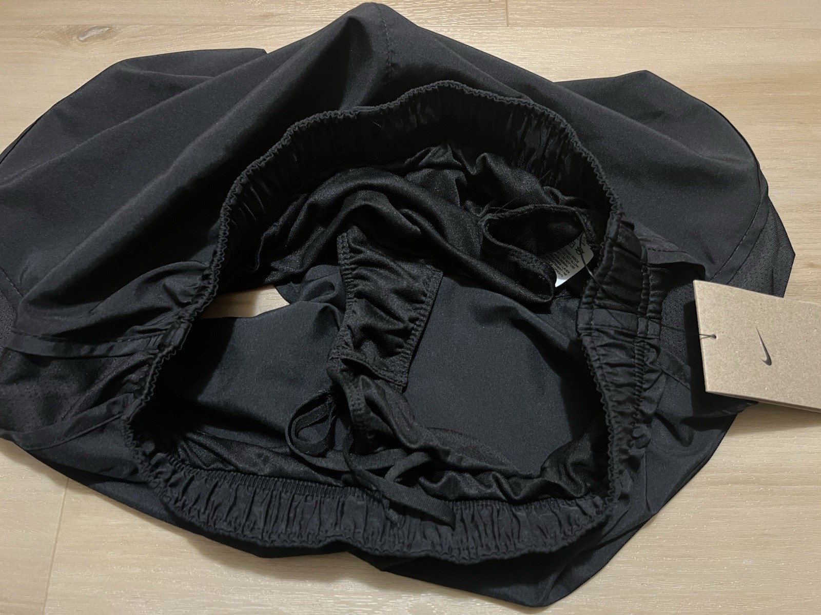 NWT Nike Tempo Women's Sz Small Brief-Lined Running Shorts Black 831558-014 New