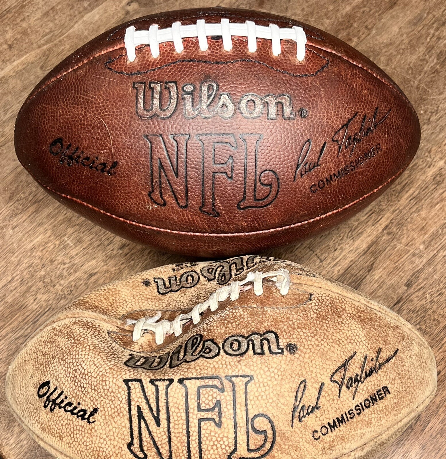 Leather Football Restoration. Bladder Replacement, New Laces, Game Prepping.