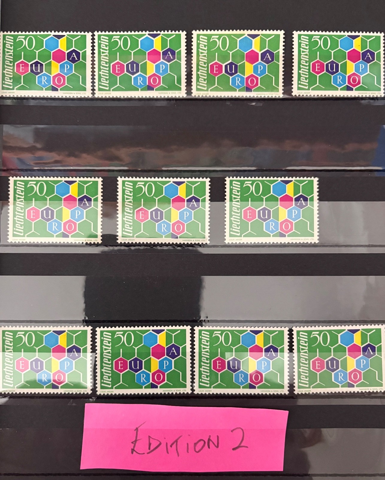 Liechtenstein 1960 - Europa Cept - MNH EDITION 2