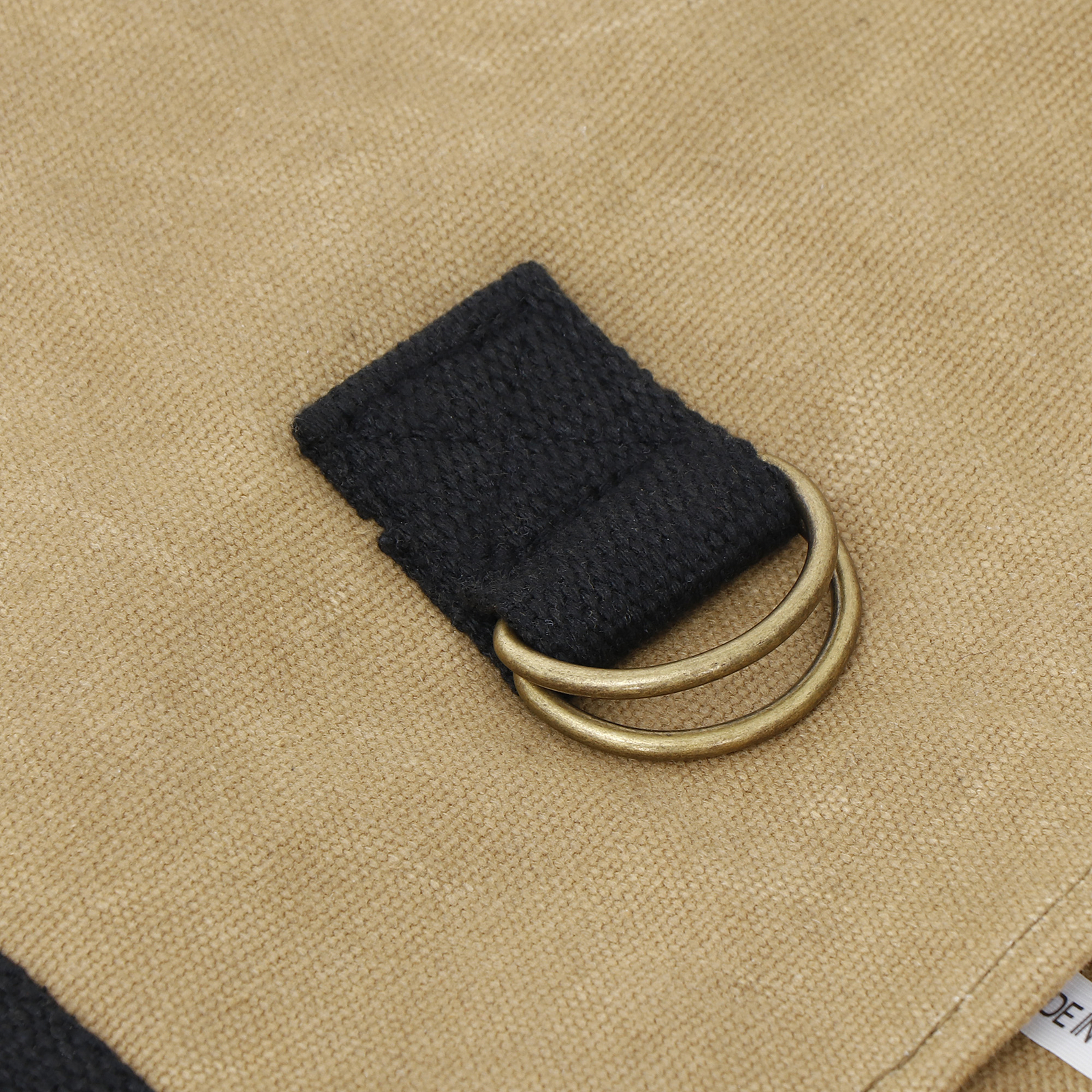 Firewood Log Carrier Bag Waxed Canvas Outdoor Log Tote Bags Camping with Strap