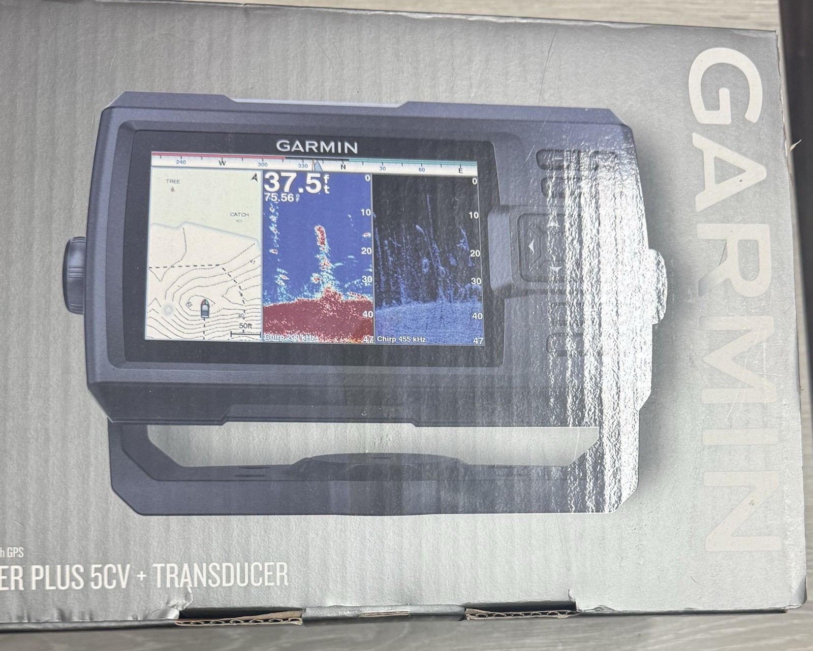 Garmin Striker 5" Fishfinder with GPS Striker Plus 5CV + Transducer -SEE DETAILS