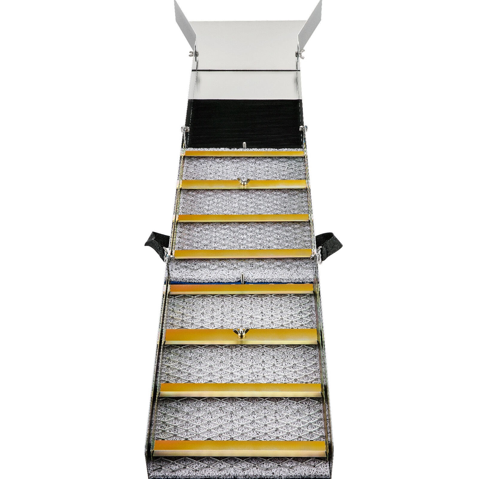 VEVOR 50-Inch Folding Aluminum Alloy Sluice Box for Gold Panning