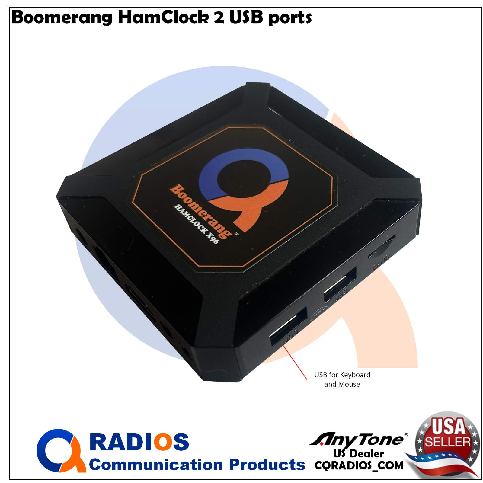 Boomerang HamClock HCX96 Amateur Radio Clock