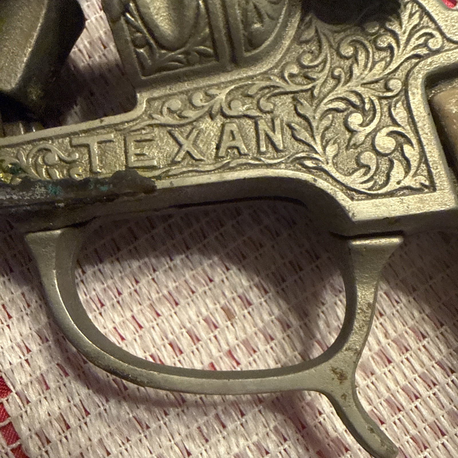 Vintage Gene Autry Toy Pistol Cap Gun Horse Head Grips 1950-60 Era