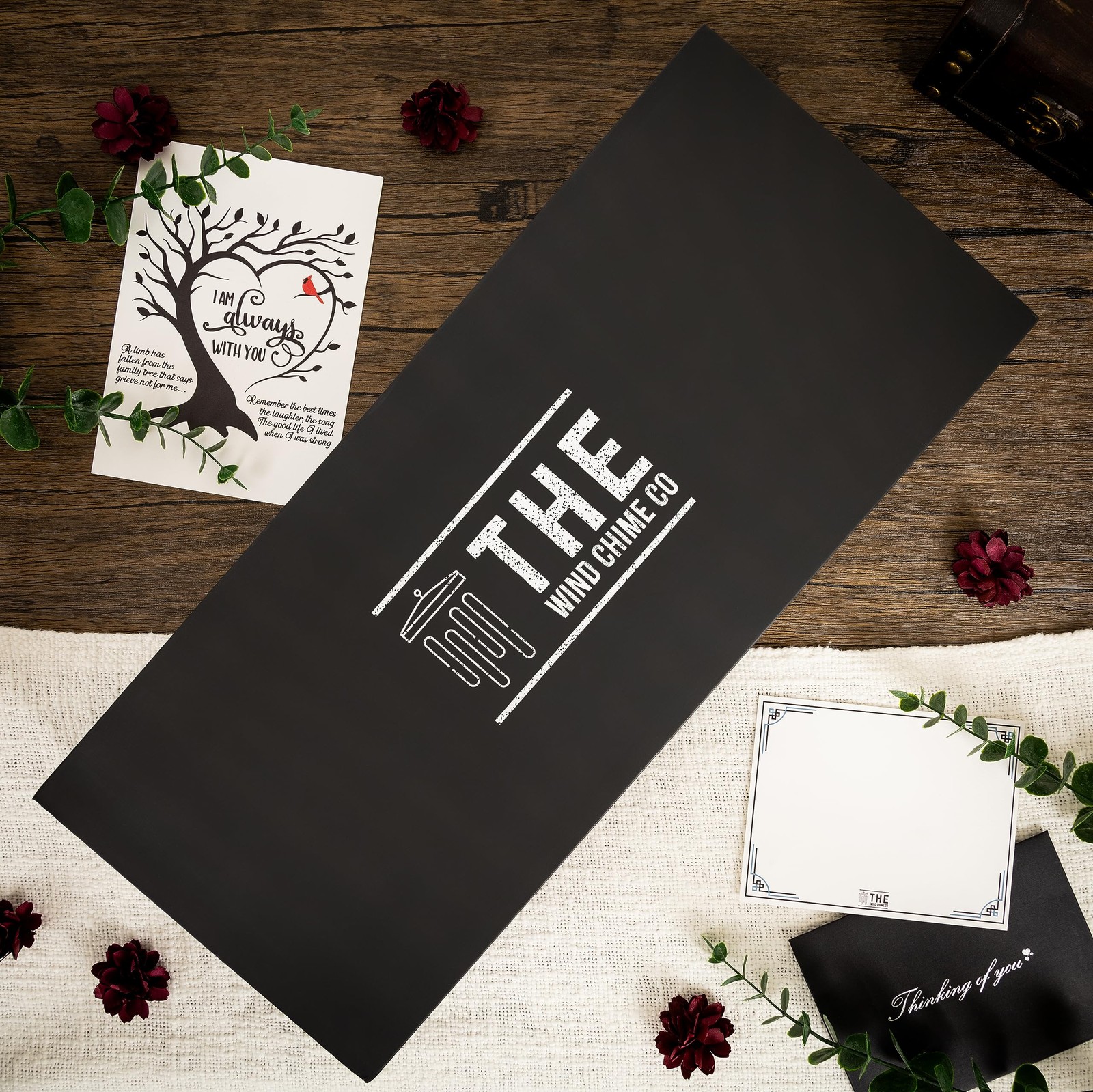 The Wind Chime CO Deep Tone Sympathy with 6 Andonized Silver