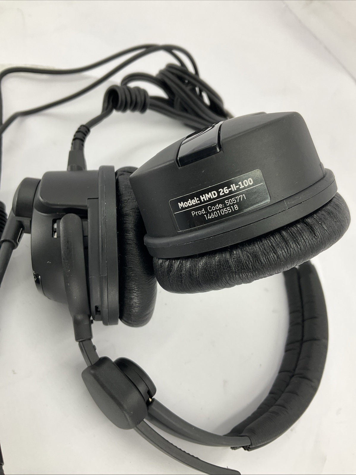Sennheiser HMD 26-II-100 Broadcast Headsets Dual Hear, XLR & 1/4 Plug