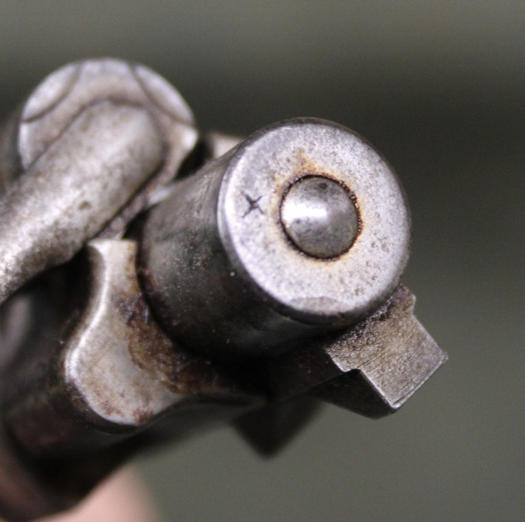 RARE Polish Mauser complete bolt K98 K29 bent handle knurled knob