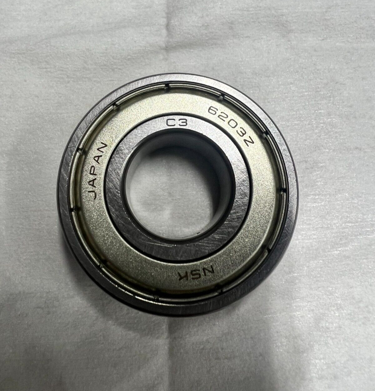 ( 2 Pack ) 6203ZZ C3 NSK 2 METAL SHIELDED BALL BEARINGS 17x40x12mm NEW JAPAN