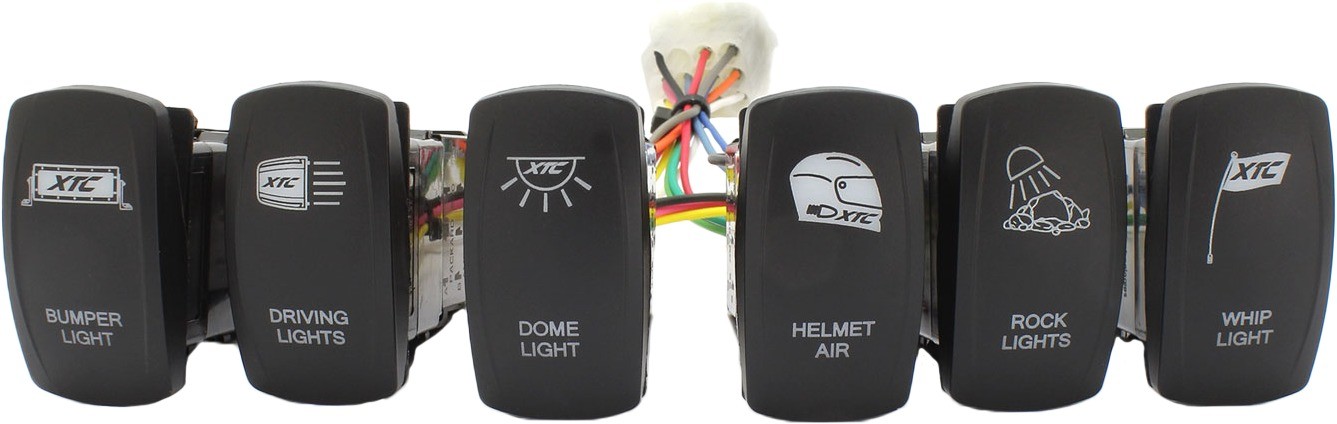 XPP. 6 Switch Power Control System For Polaris RZR Models PCS-64-PRO