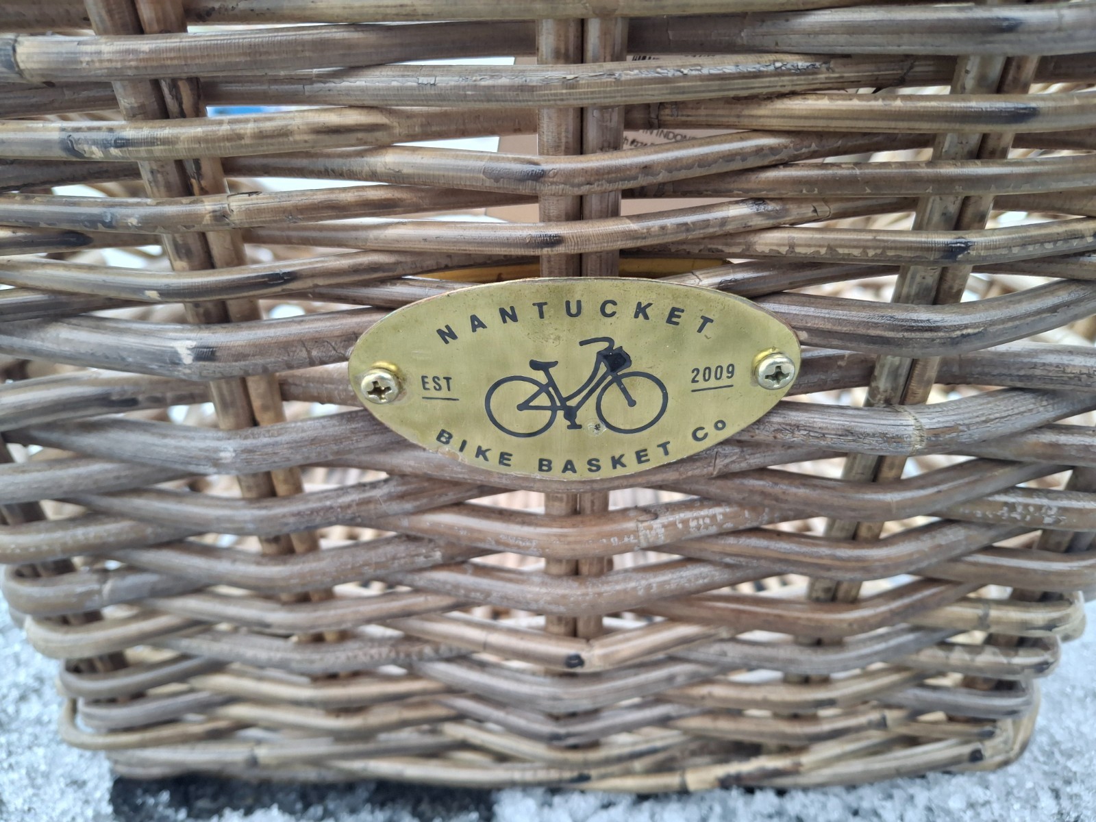 Nantucket Bike Basket Tuckernuck Tremont Rear Cargo Basket