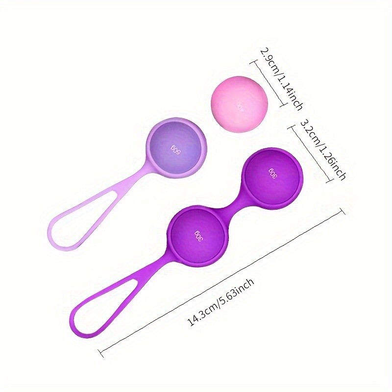 Pelvic Floor Trainer - Kegel Weights & Ben Wa Balls for Women’s Bladder Control