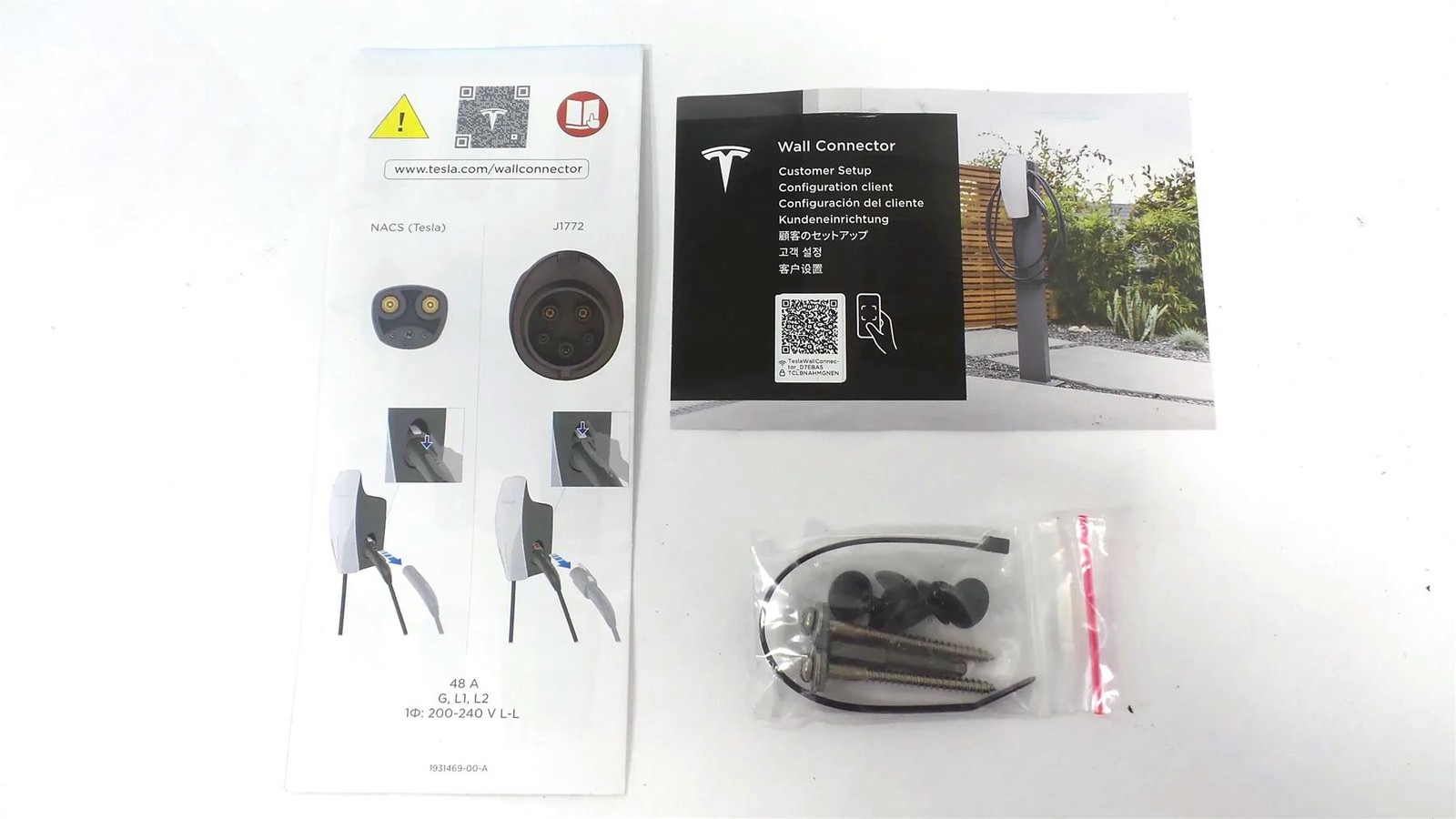 Tesla Universal Wall Connector Gen 4 EV Charger Charger 1734412-02-E 24FT