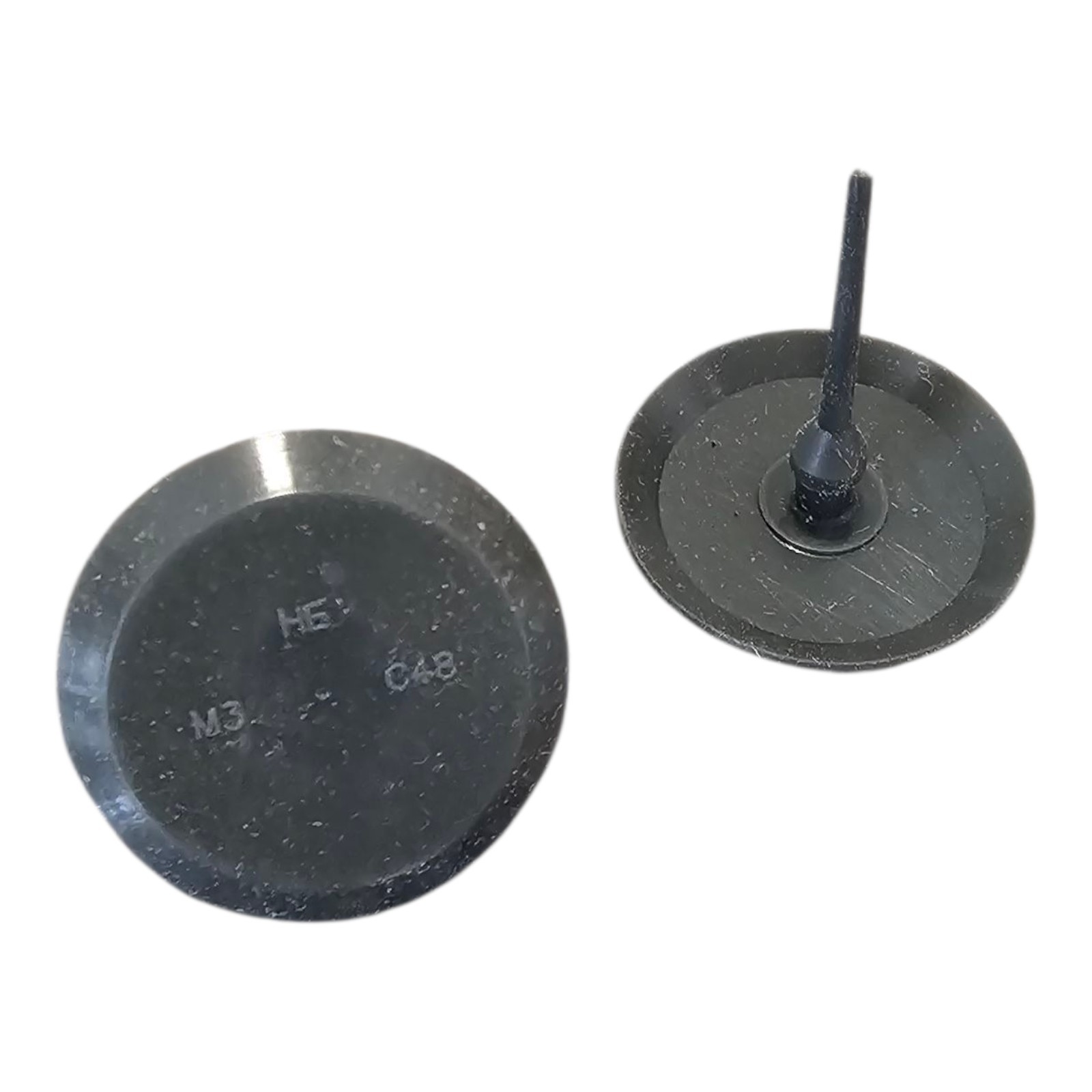 (2) Outlet Valve Disk Gas Mask M40 M40A1 M42 M42A1 M45 M48 M17 M17A1 M17A2 +More