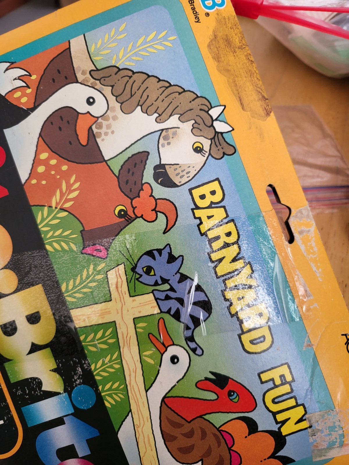 Vintage 1988 LITE BRITE Barnyard Fun COMPLETE Refill Pack Animals Classic