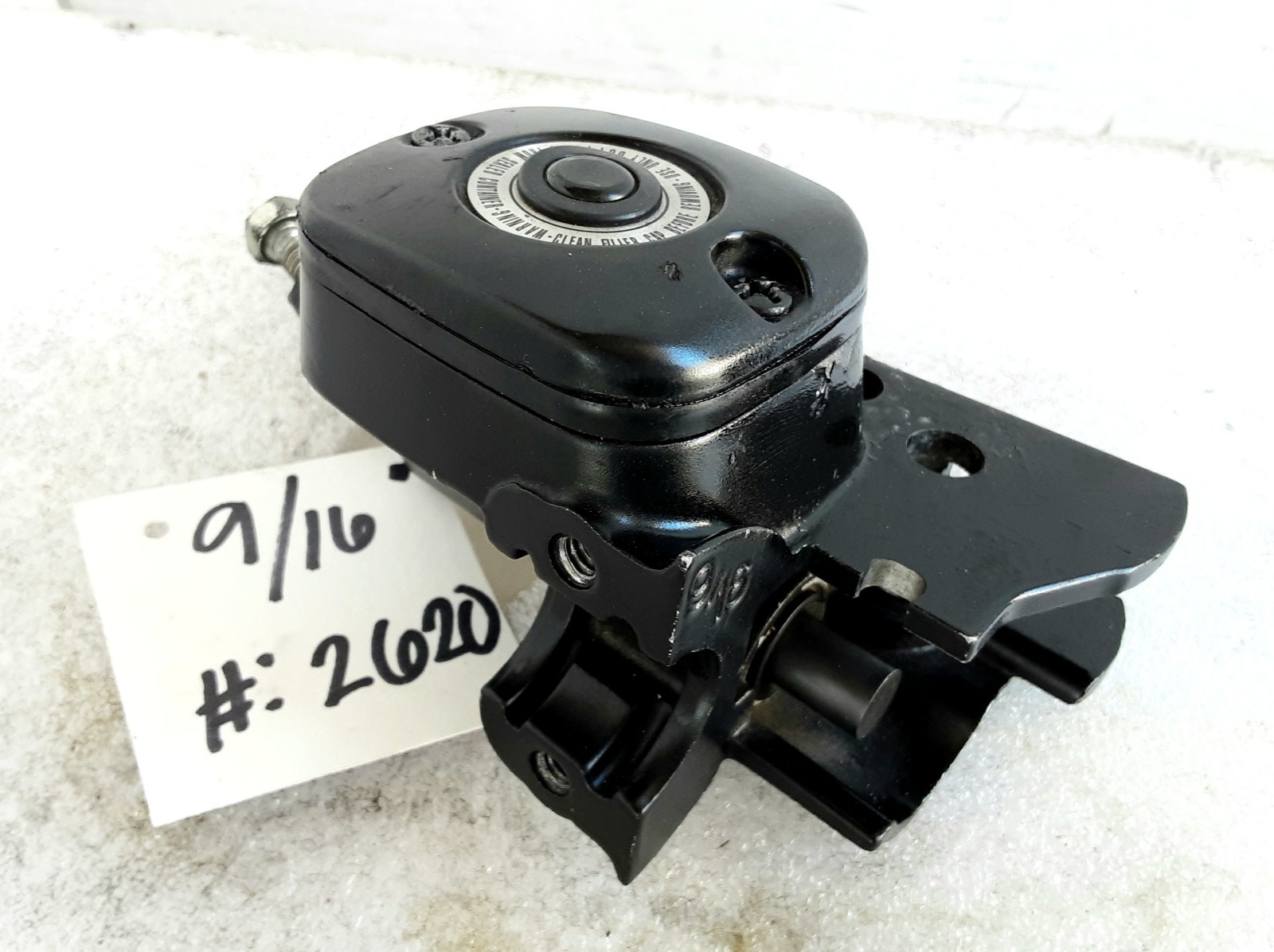 2006 HARLEY-DAVIDSON STREET GLIDE OEM FRONT BRAKE MASTER CYLINDER 9/16