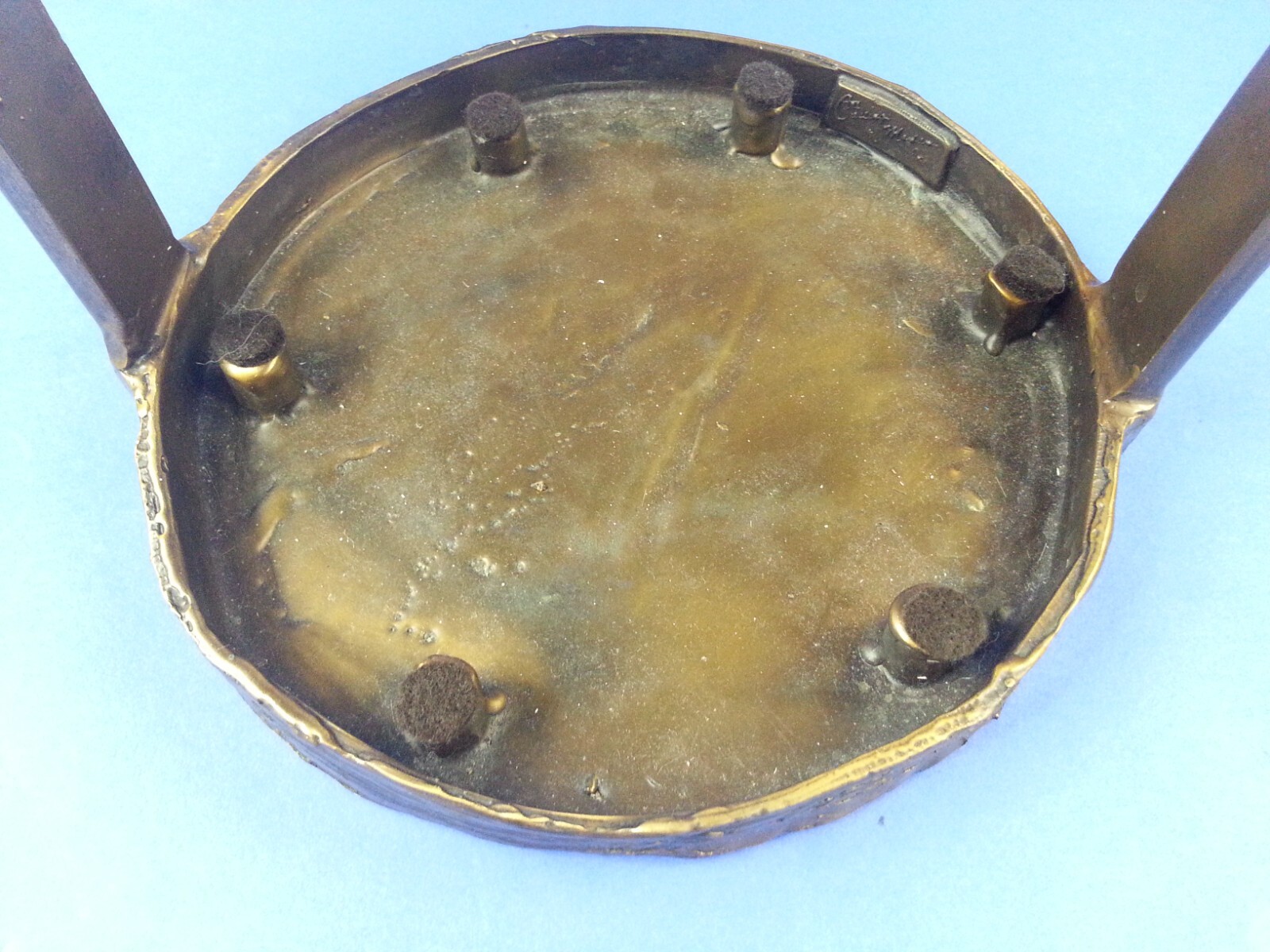 Vintage Art Castings Of Montana Bronze Ron Herron Swan Stand