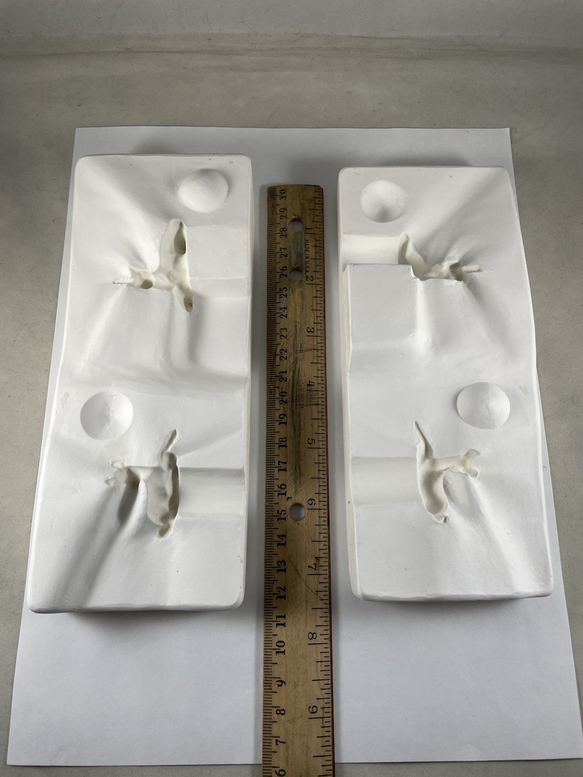 Vintage Delite Ceramic Slip Casting Mold Small Mini Horse & Unicorn Uncommon