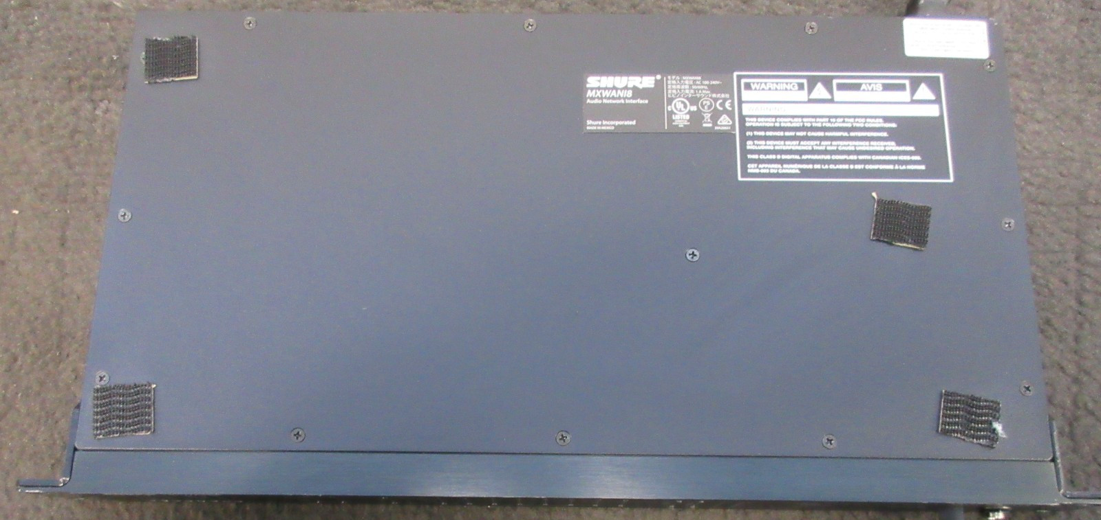 Shure MXWANI8 8-Channel Audio Network Interface