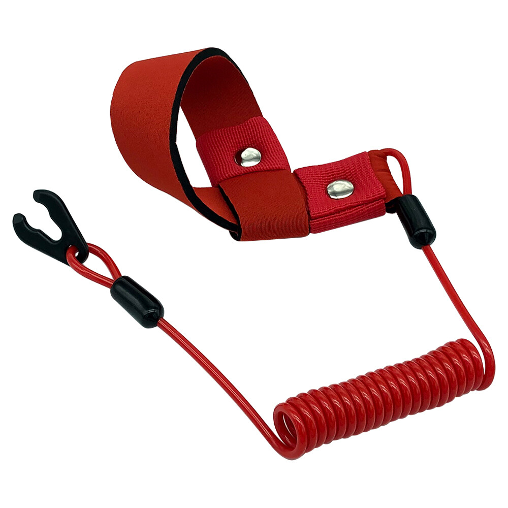 2PCS Stop Kill Safety Key Lanyard for Yamaha All Jet Ski WaveRunner WaveVenture