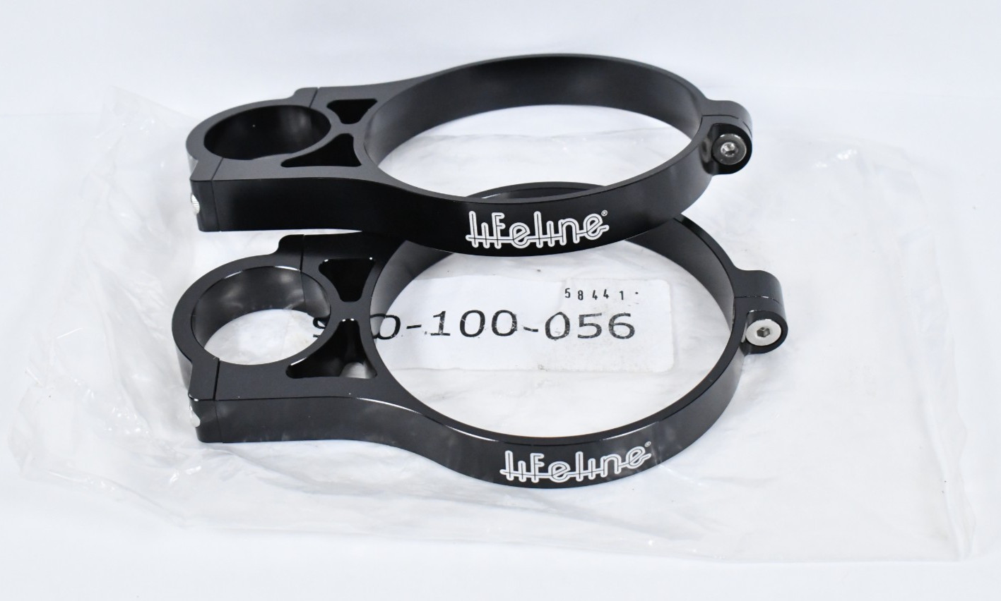 Set of 2 LifeLine SFI 17.3 Sprint Car Offset Brackets Cage Clamp Mounts