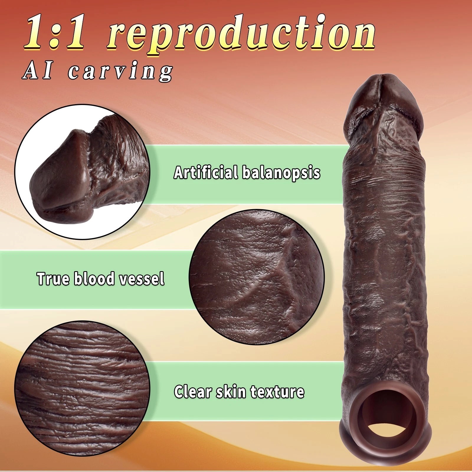 Bigger-Male-Cock-Girth-Enlarger-Enhancer-Penis-Extension-Extender-Sheath-Sleeve