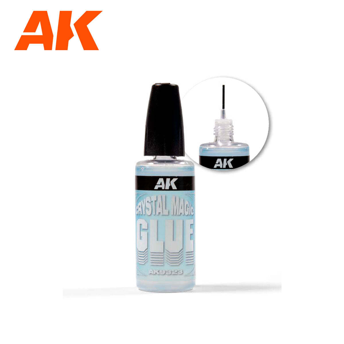 AK Interactive AK9323 Crystal Magic Glue 30ml - US