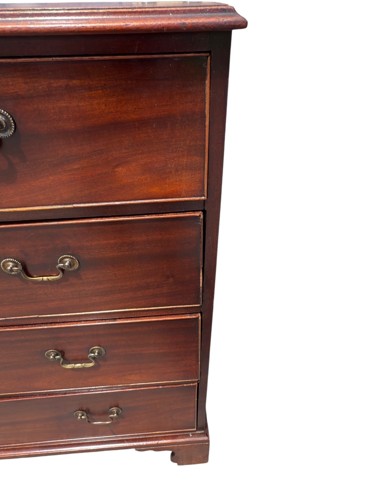 antique Chippendale georgian chest dresser 18th small period mahogany