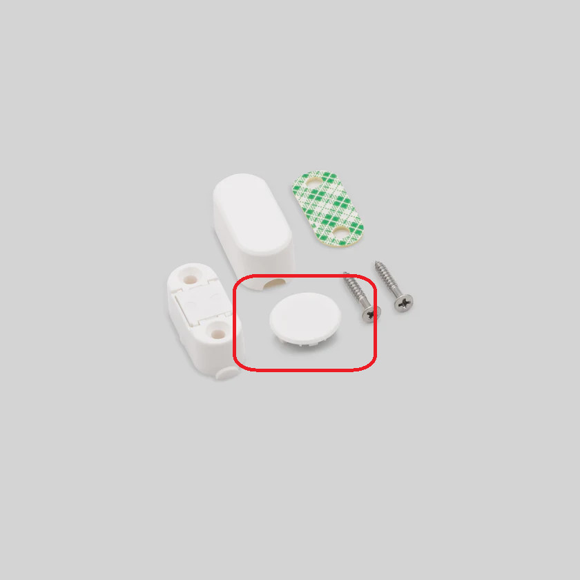 (1) Magnetic Cap August Smart Lock Doorsense White Brand New Part
