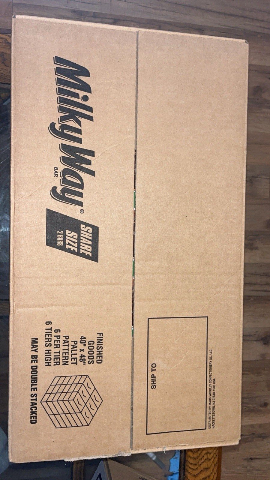 Bulk Resale Milky Way Share Size 6x 24ct Boxes 144 Total Bars 288 Total Servings