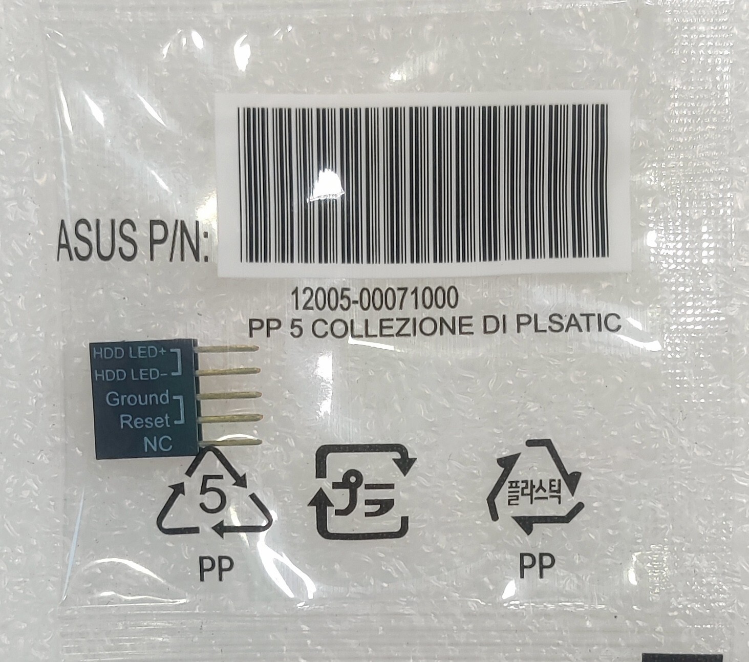 ASUS Q CONNECTOR P/N: 12005-00071000