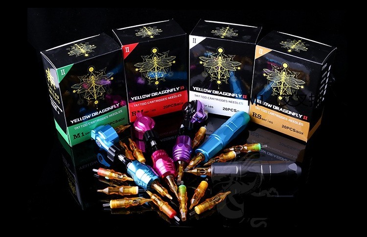 20x Sterile Disposable Tattoo Needle Cartridges Round Liners Shaders RL M1 RS RM