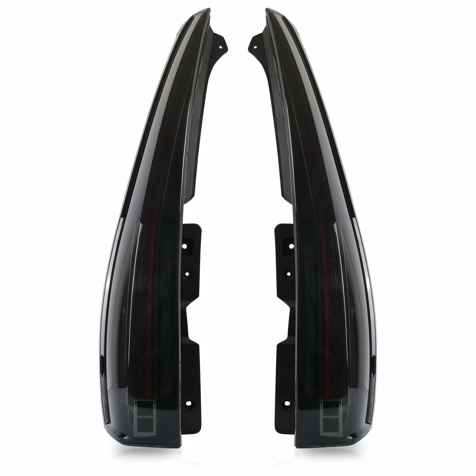 VLAND FULL LED Tail Lights Fit 2007-2014 Yukon Suburban Tahoe SMOKED LENS Pair