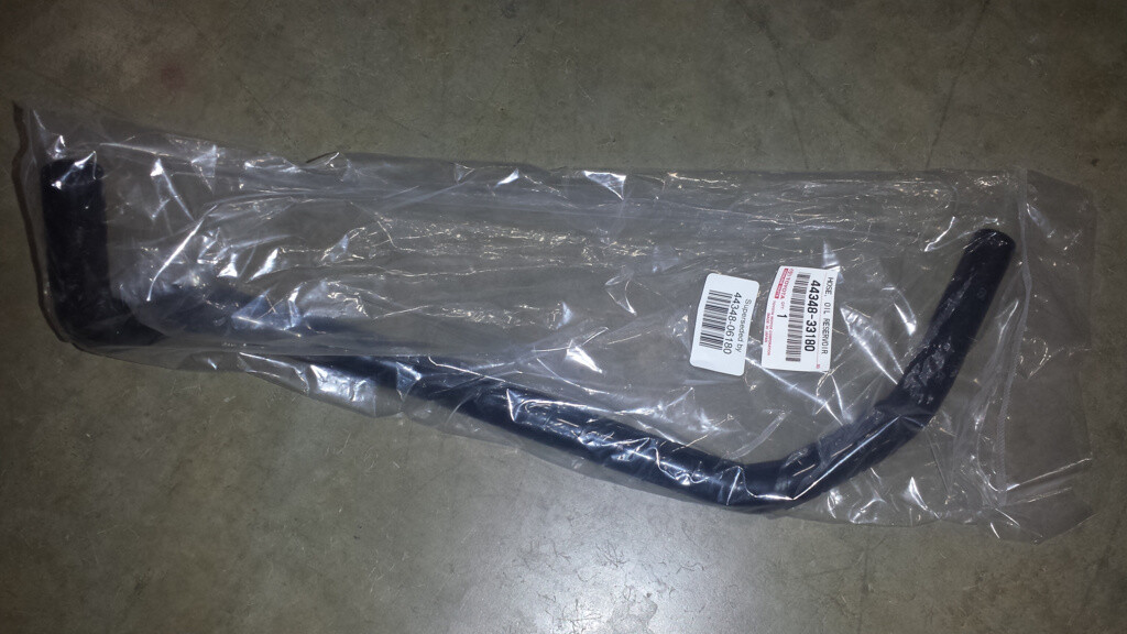 Genuine OEM Toyota Lexus 44348-06180 Power Steering Reservoir Line Hose Camry