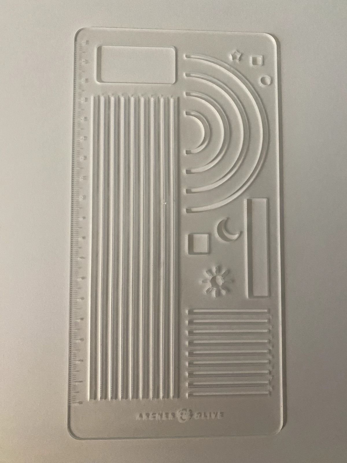 Archer & Olive stencil from June, 2021 subscription box