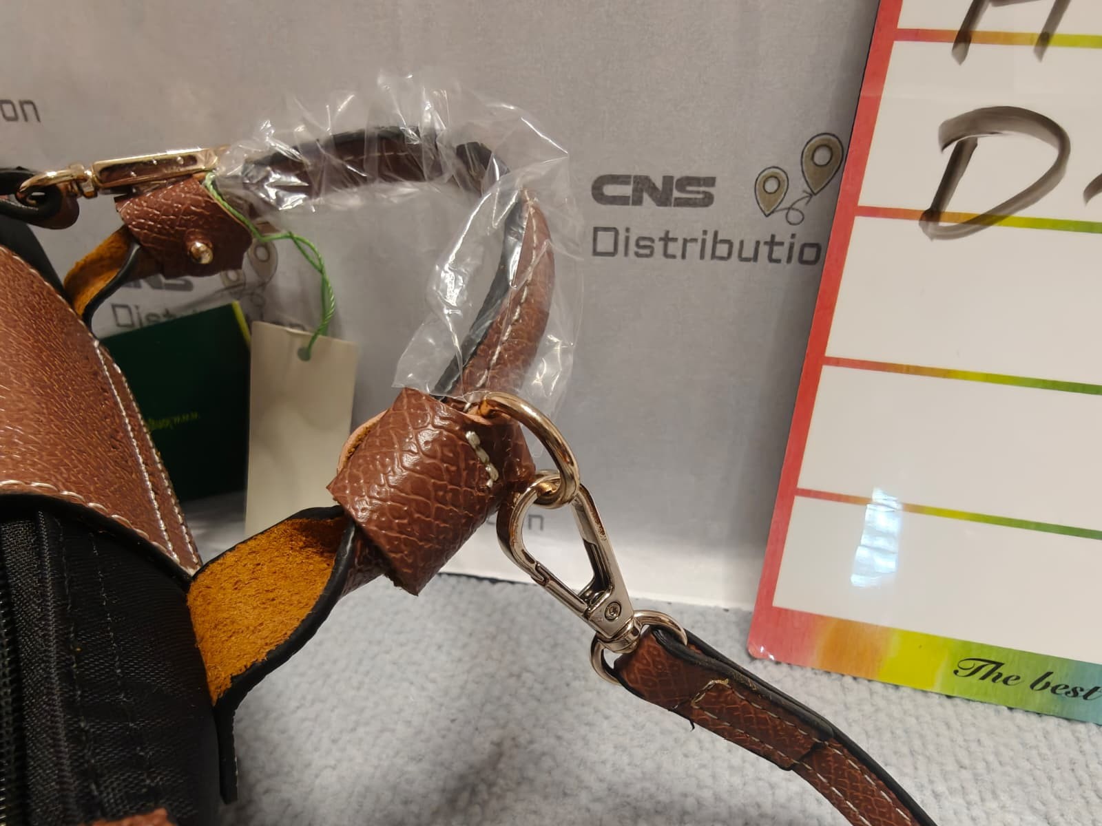 NEW US STOCK & SHIP LongChamp cosmedic bag (black) LPW