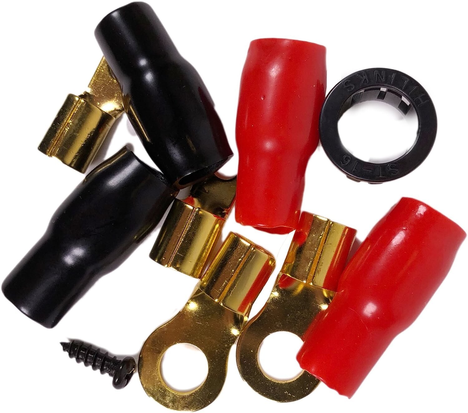 Elite 0 Gauge Amp Kit Amplifier Install Wiring 0 Ga Wire 5000W to 8000W Blue PK2