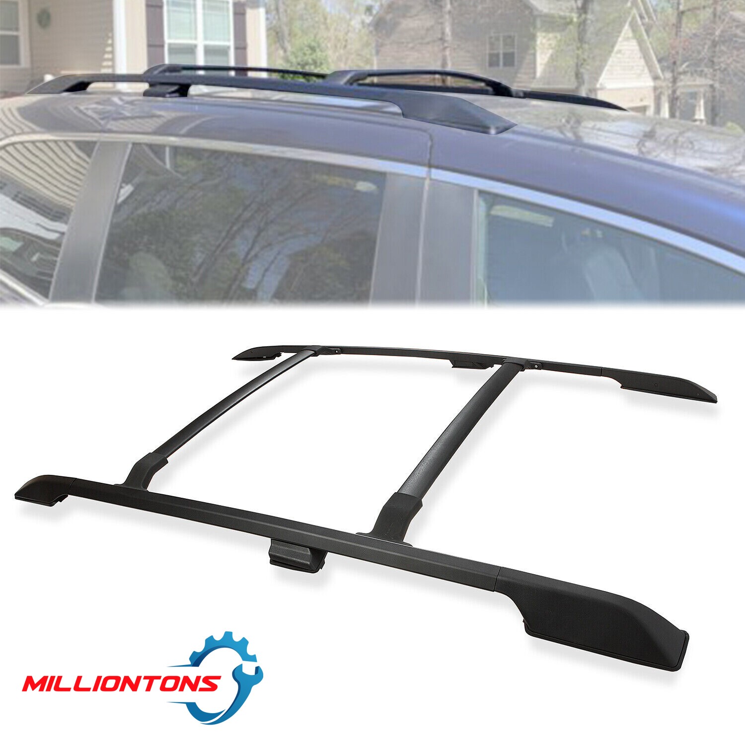 Cross Bar Roof Side Rail Luggage Rack For Honda Odyssey 2011-2017 #08L04-TK8-102