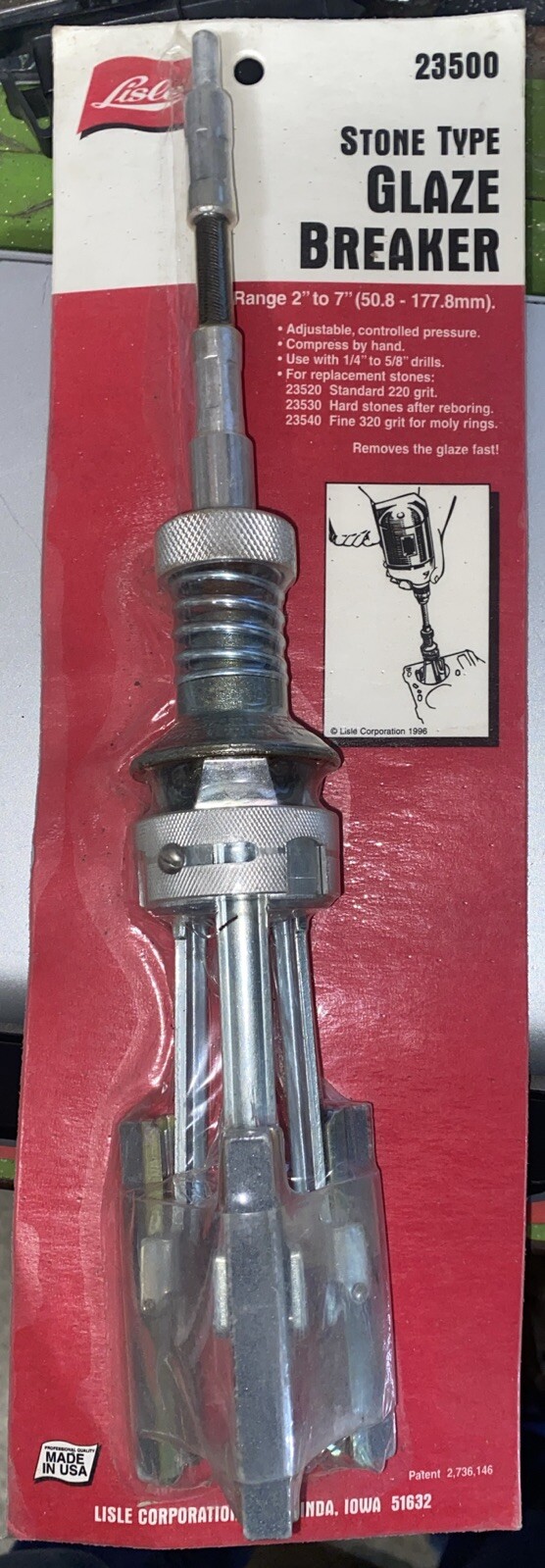 Lisle Tools, Stone-Type Glaze Breaker, Part #23500