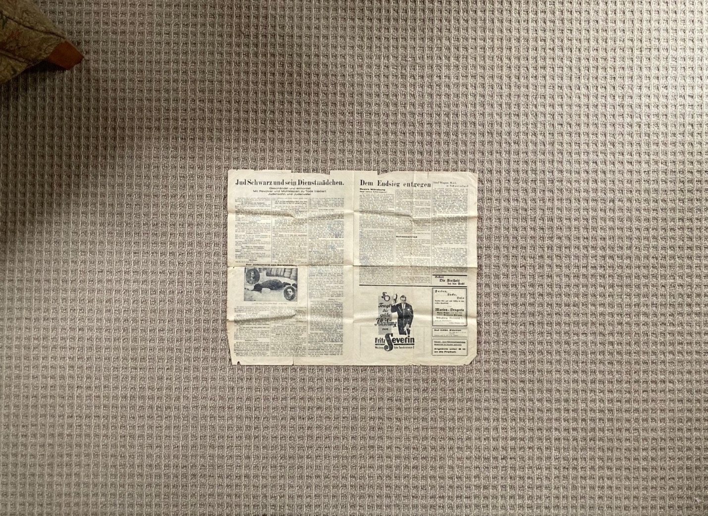 PRE-WW2 GERMAN NAT. SOC. DIE FREIHEIT FRANKISCHER BEOBACHER NEWSPAPER JUL. 1931