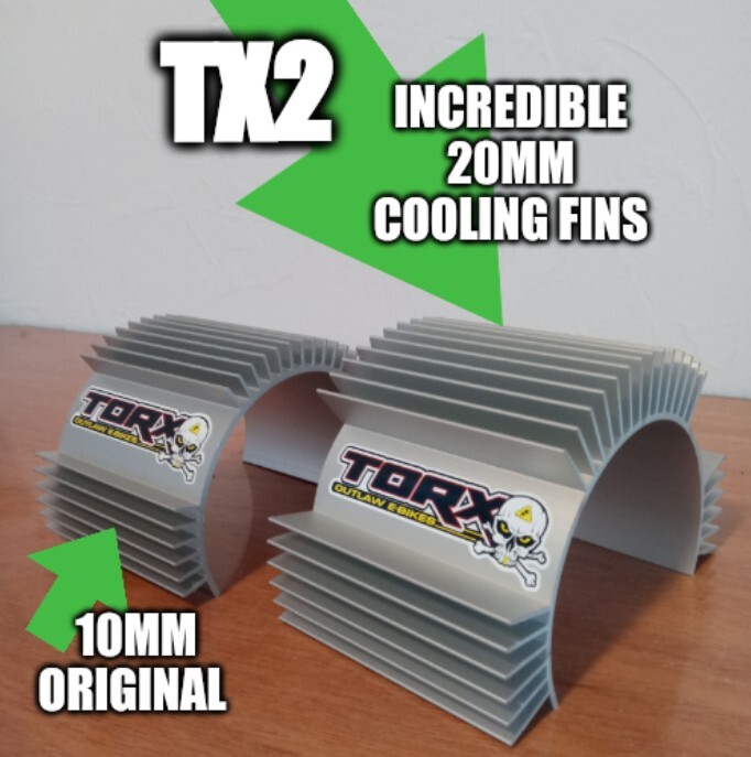 Heat sink Vevor Kunray Razor motor 1000w 1800 2000 3000watt fits 4 3/16" 108mm