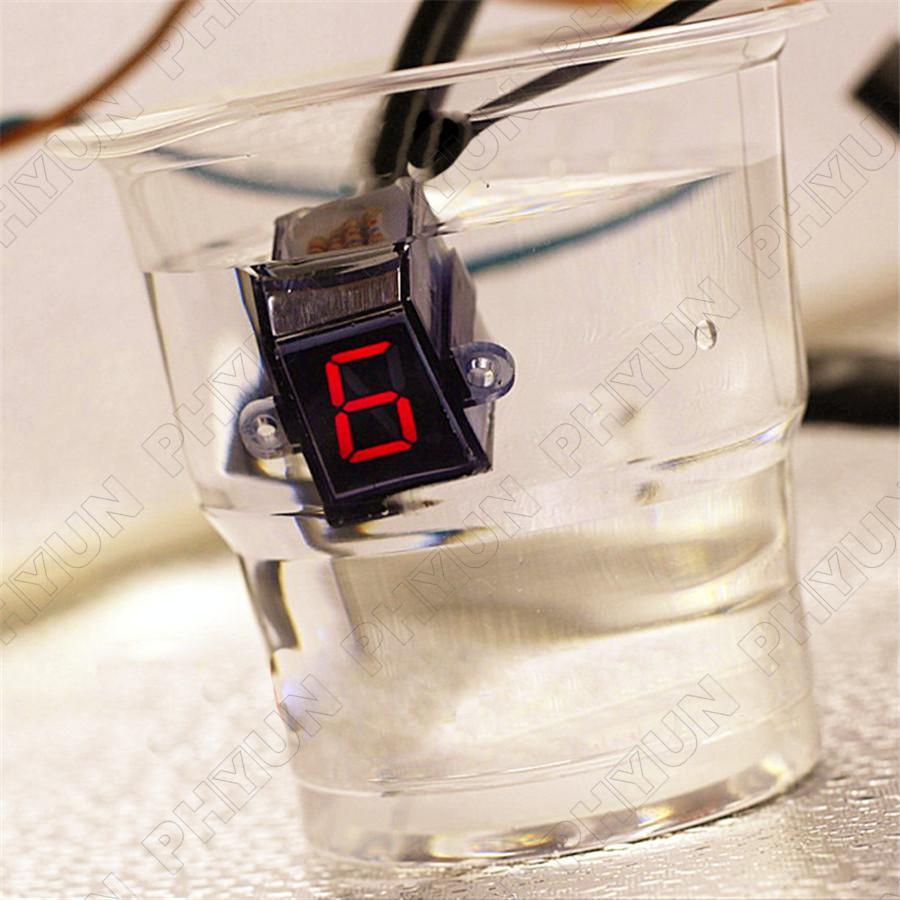 Universal 6 Speed N-6 Digital Gear Indicator Shift Lever Sensors Gear Display