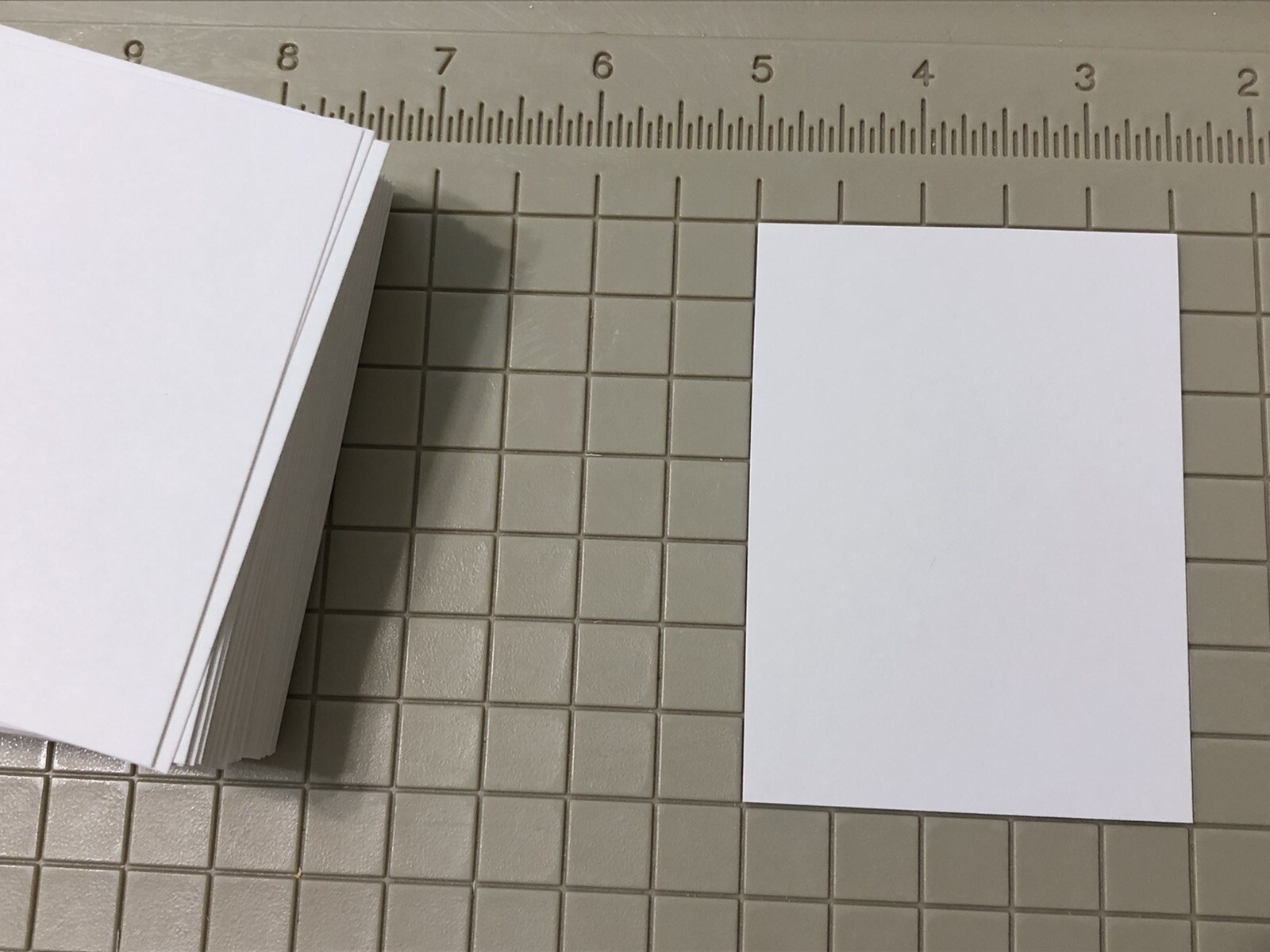 100 ACEO Cards ~ Blank 100 lb Bristol Smooth Paper ~ 2.5 x 3.5 White ~ Canson