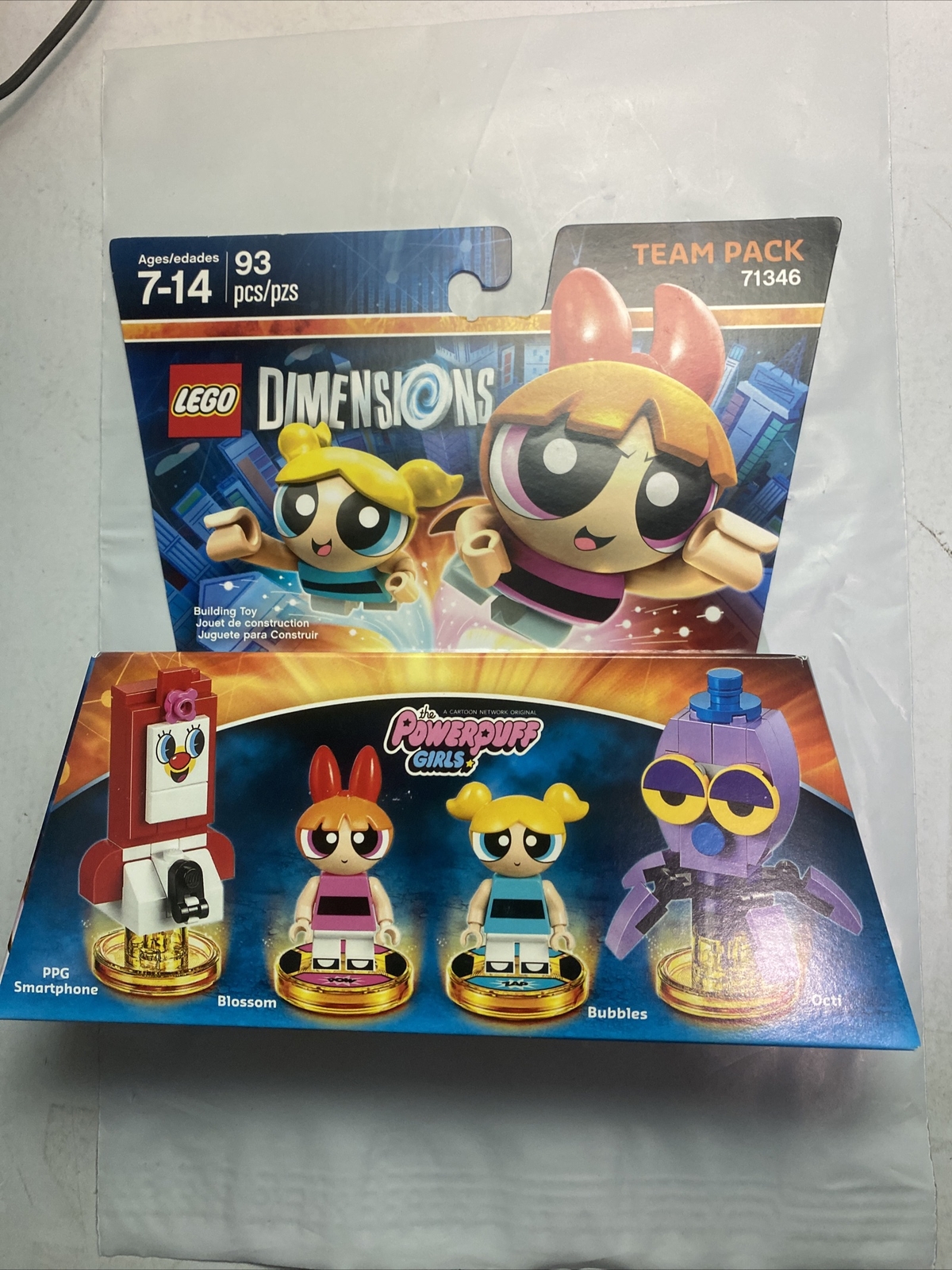 LEGO Dimensions 71346 The Powerpuff Girls Team Pack - Blossom and Bubbles