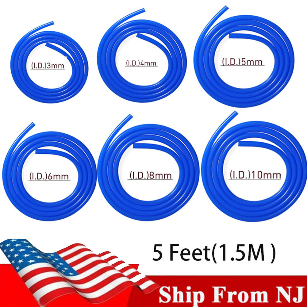 6PACK Car Vacuum Hose Automotive Silicone Vacuum Hose line Kit High Performance