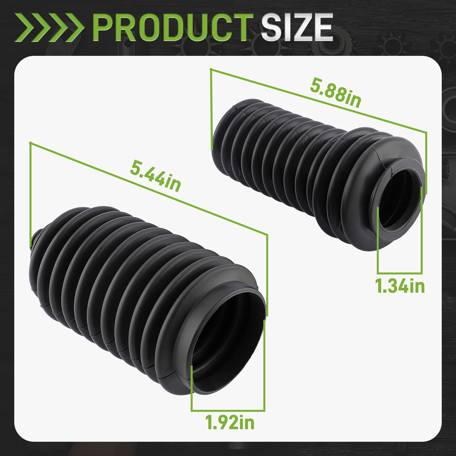 Steering Rack Boots 5412012 5412013 for Polaris Ranger 400 500 570 700 800 900