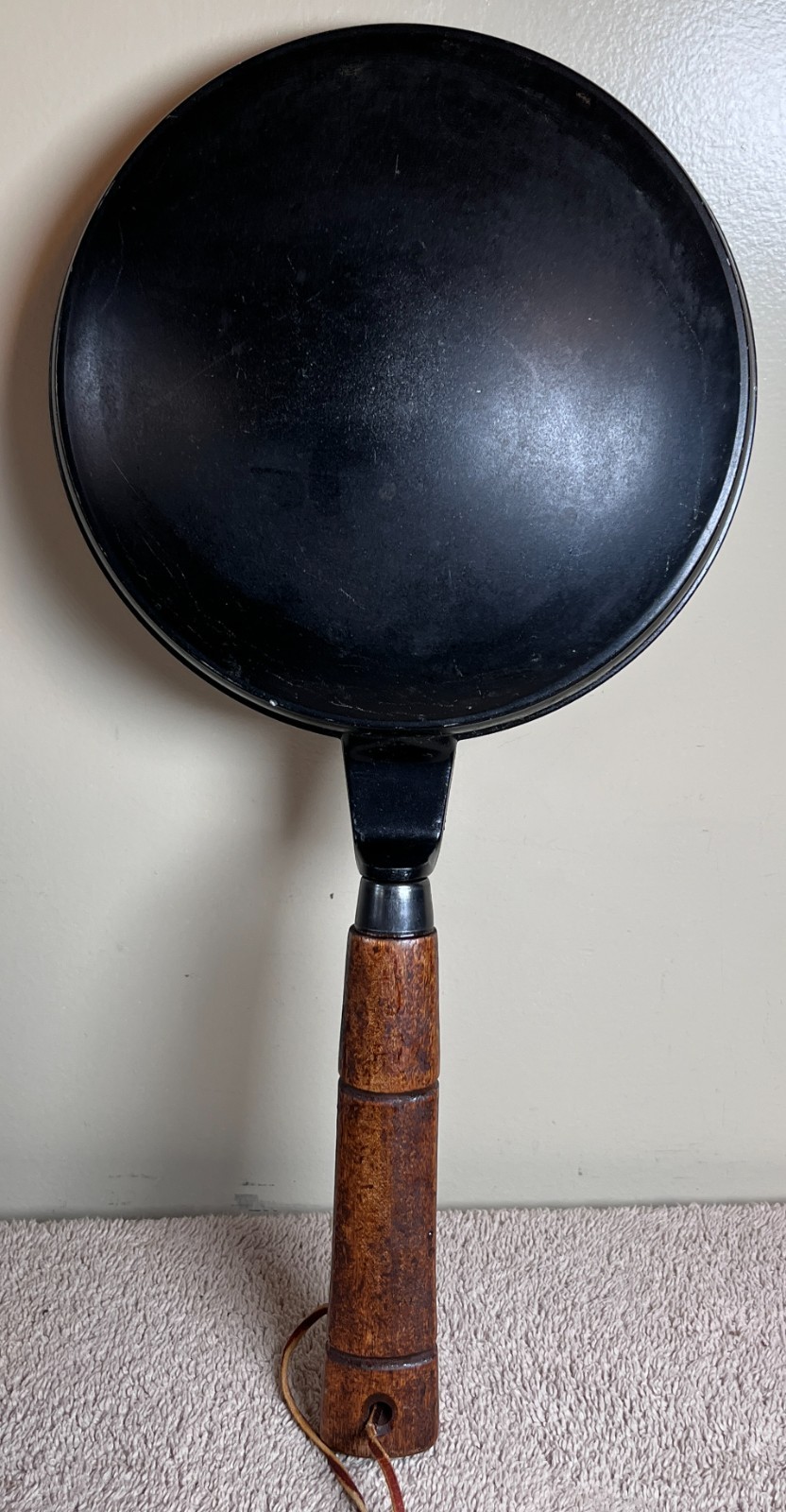 Vintage Nordic Ware Crepes N Things Pan Cast Aluminum 1950's Black Wood Handle