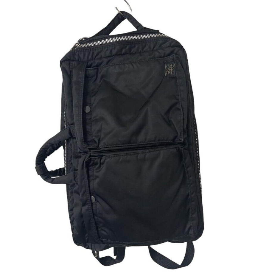 PORTER YOSHIDA TANKER 3way business bag briefcase shoulder Backpack Black Japan